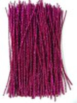 Hot selling tinsel chenille stem,pipe cleaner