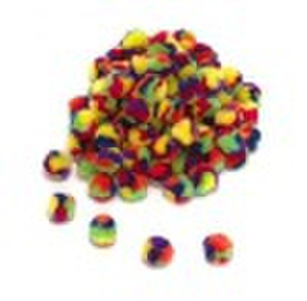 Pompoms,Acrylic pom-poms,Glitter pompons,DIY toy