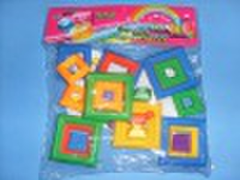 Kid plastic game puzzle toy