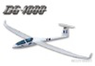 DG-1000 fiberglass fuselage,balsa wing wingspan r/