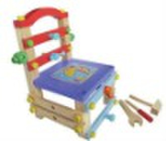 wooden toys,Carpenter Chair,TX-8003,tongxin toys