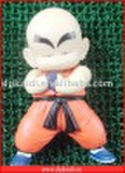 Shaolin boy 3D plastic action figure