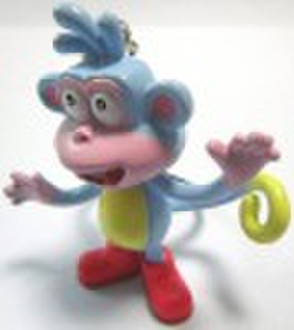 plastic Hanuman Key Chain