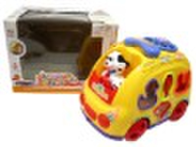 plastic electronic toy car with light and music