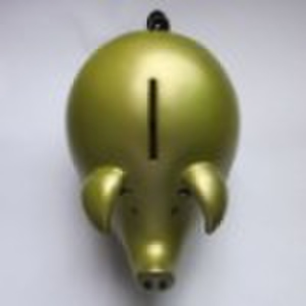 Plastic piggy Money box