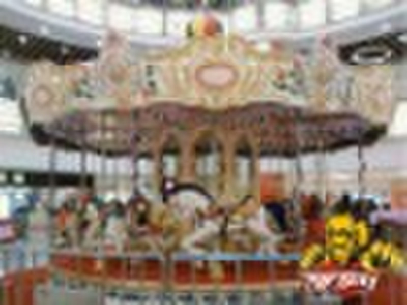 Hot selling amusement equipment christmas carousel