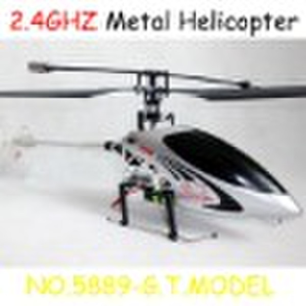 NO.5889 2.4G 4ch metal helicopter with gyro