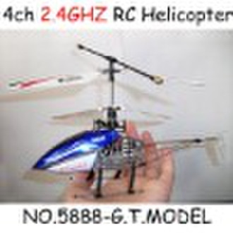 GTModel NO.5888 2.4G mini 4CH RC metal helicopter