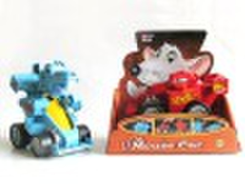 Free Wheel Mouse Transform Car