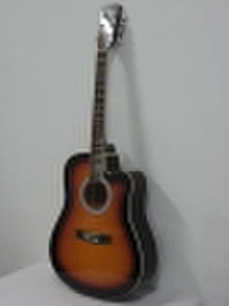 41 "Akustikgitarre mit cutway