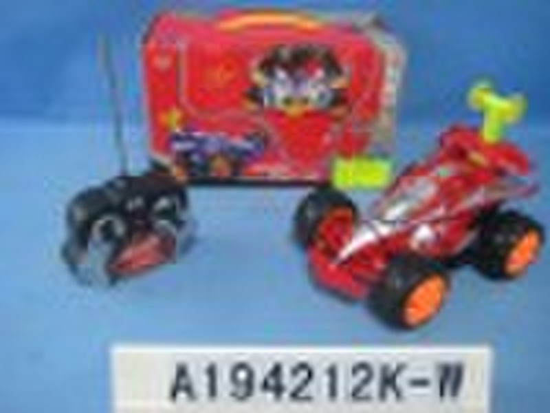 4ch plastic rc stunt car