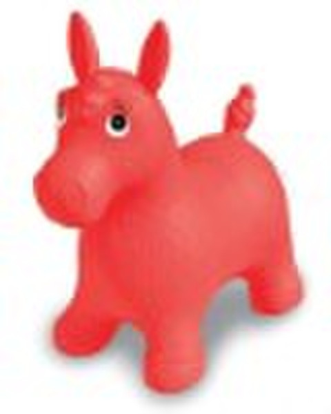 Baby inflatable PVC animal  jumping horse jumping