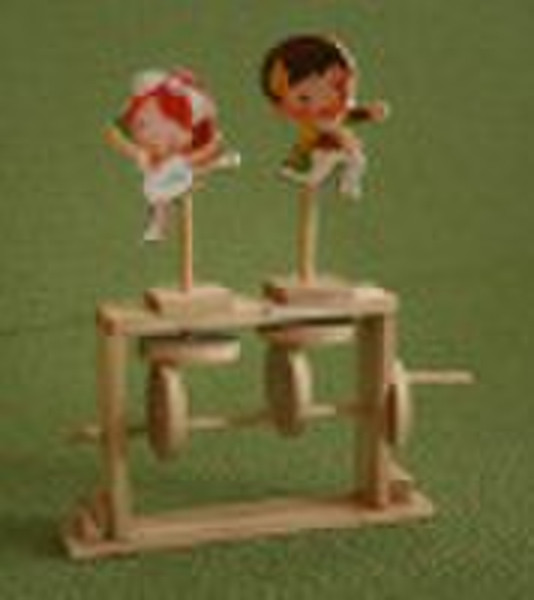 wood double dance / pair dance / partner dance  to