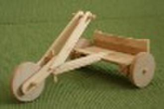 wooden trolley toy