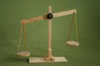 wooden scale toy