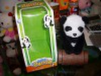 Kunststoff-Spielzeug panda