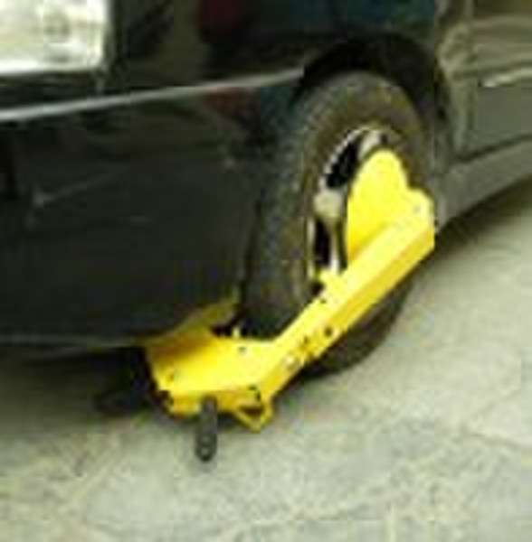 car wheel clamp and wheel lock