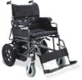 Deluxe Type Steel Electric Folding Wheelchair