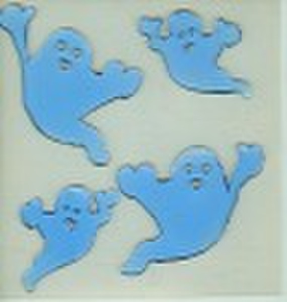 usable jel stickers for halloween decoration; (LD-