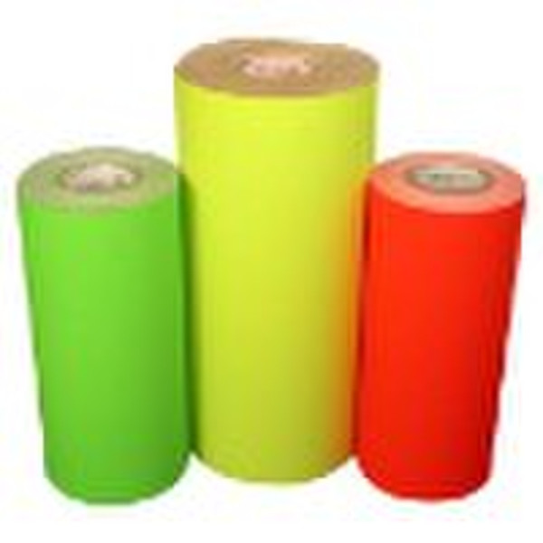 self-adhesive fluorescent paper