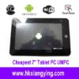 7" tablet pc android 2.1 with 3G+wifi+bluetoo