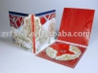 Transparent Plastic CD Custom Tray Packaging