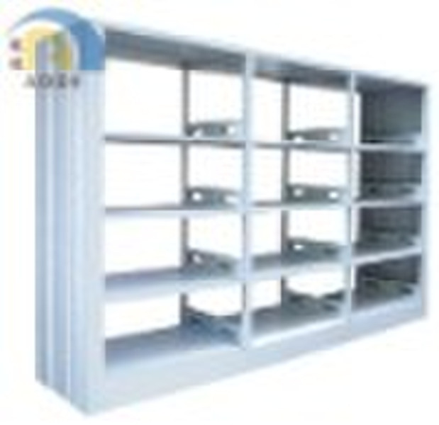 steel bookshelf