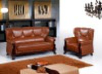 classical living room leather sofa A005-50#