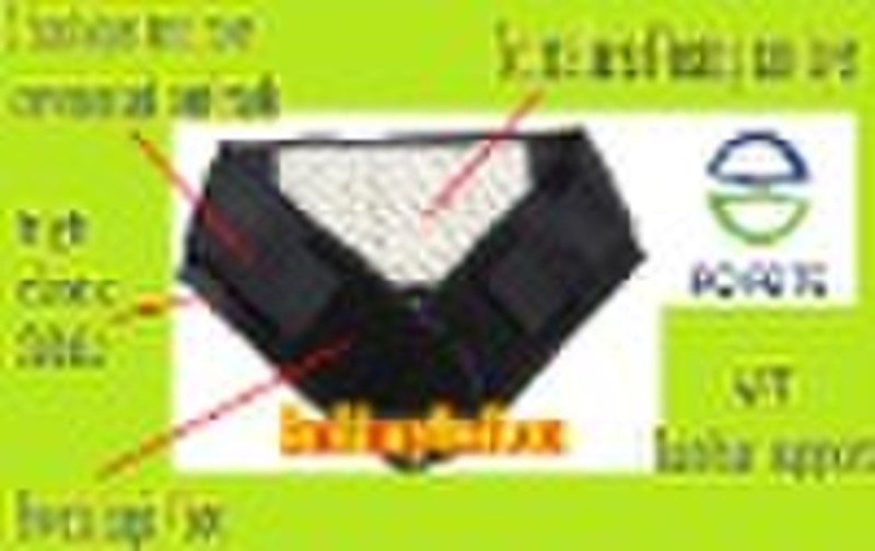 tourmaline self-heating back support with FDA CE a