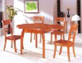 solid wood dining talbe