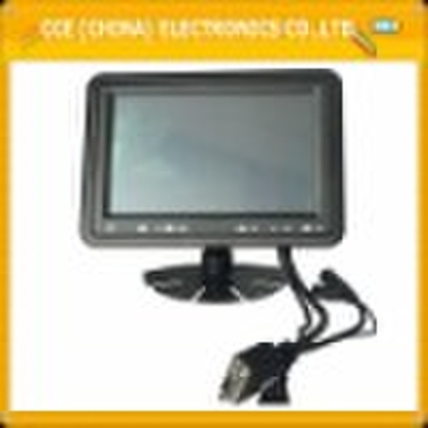 7 "Stand-alone-Auto VGA Touch-Screen-Monitor (