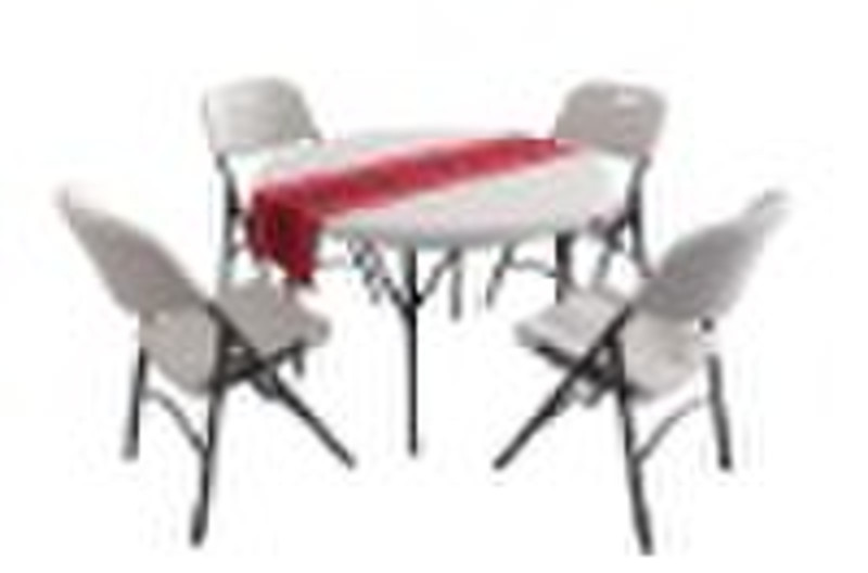 plastic folding tables and chairs