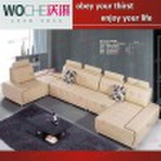 Modern luxury comfortable  leather sofa (MJ6813)