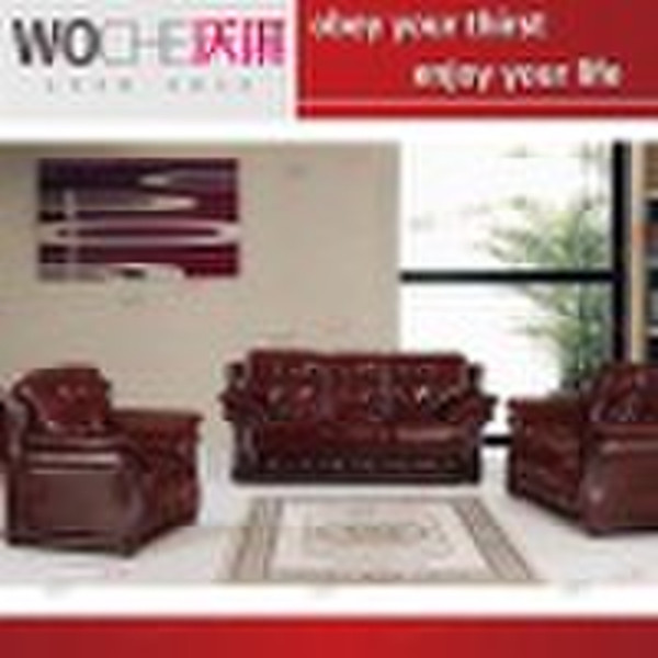 2011 modern comfortable leather office sofa MJ355