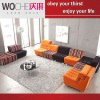 Heißer Verkauf 2011 comfortale Sofa im Wohnzimmer (WQ8908)