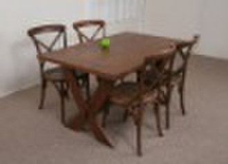 Dining Table & Chairs (DT-827-oak & CH-530