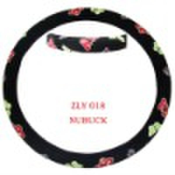 Nubuck printing car steering wheel cover