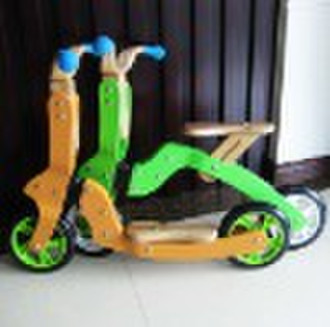 Kinder aus Holz Fahrrad