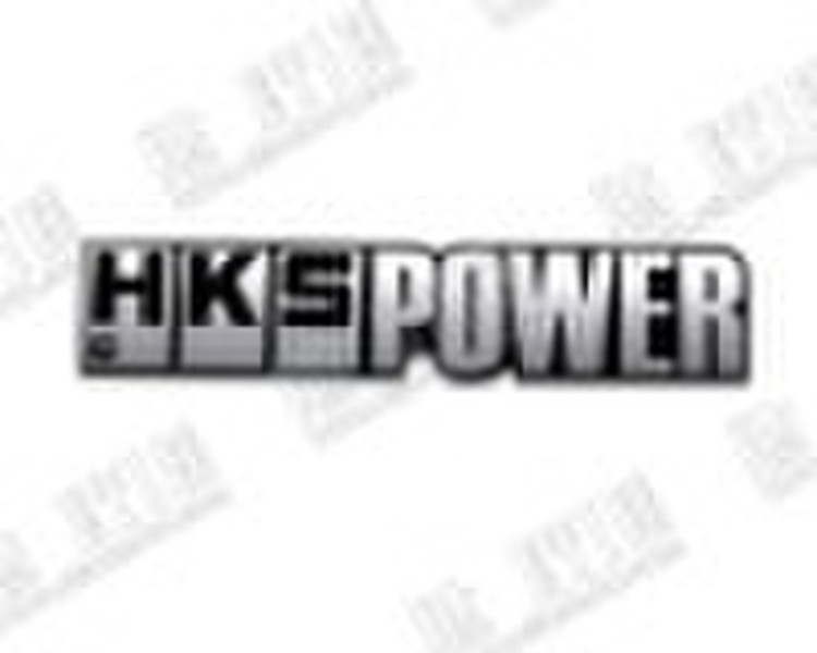 HKS Power-Autoaufkleber Metall-Logo