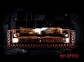 modern leather sofa