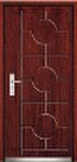 Steel wooden armored door  (YFG-9038)