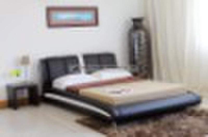Leather bed B1040