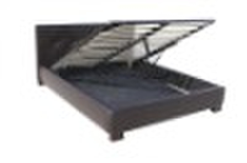 Leather storage bed ST-B1027