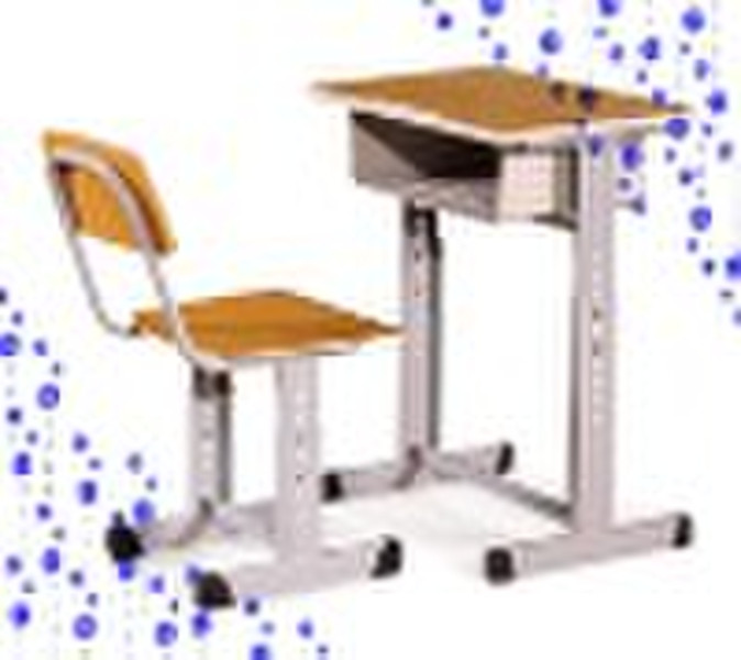student desks and chairs