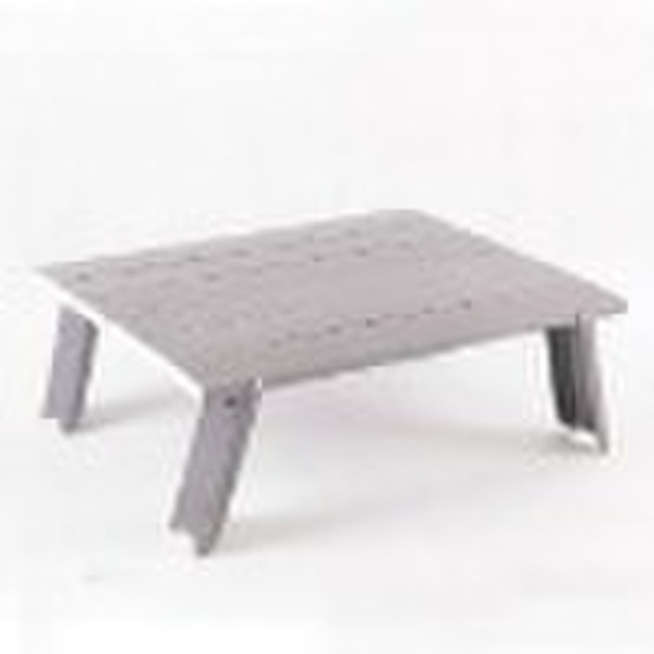 small/mini folding aluminum table/stool