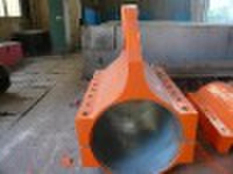 Steel bridge cable band/clamp