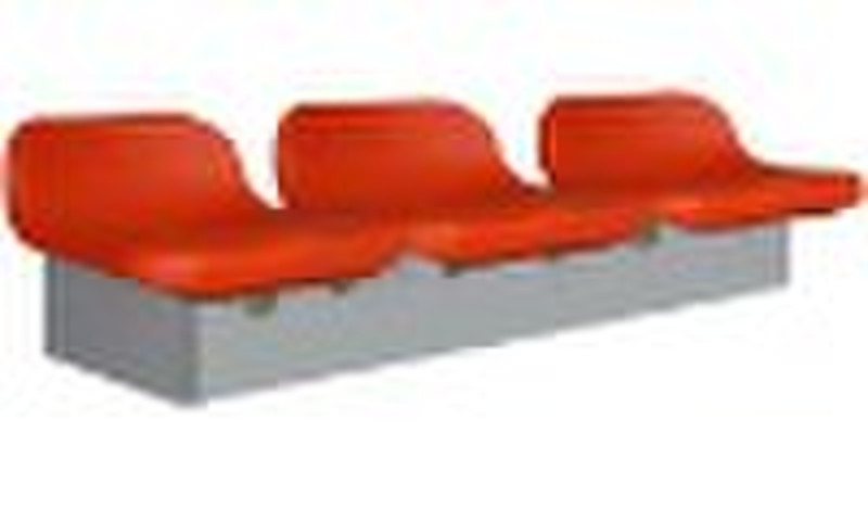 Plastic studium seat