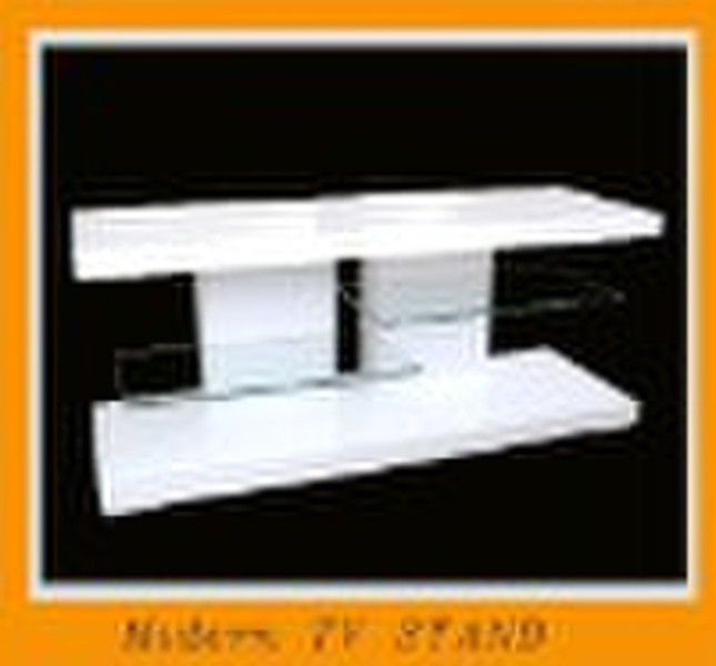 MDF & glass TV Stand (Table) with high gloss l