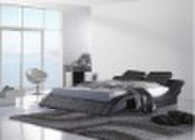Modern Leather Bed