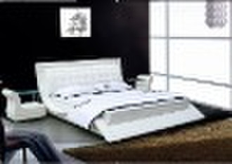 Modern Leather Bed
